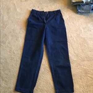 Talbots dark wash vintage jeans